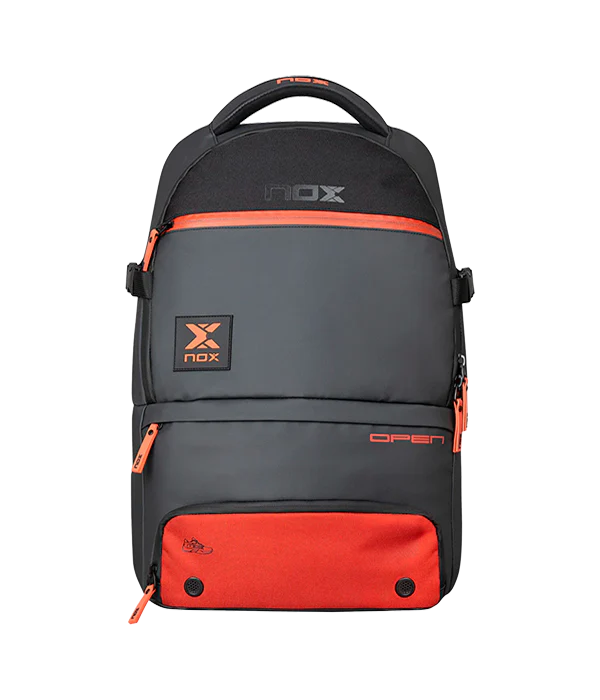  NOX LUXURY OPEN SERIES BLACK/RED BACKPACK