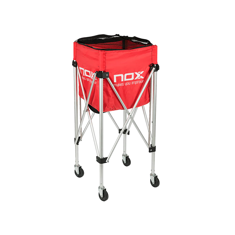 Nox Foldable Balls Basket With Wheels 