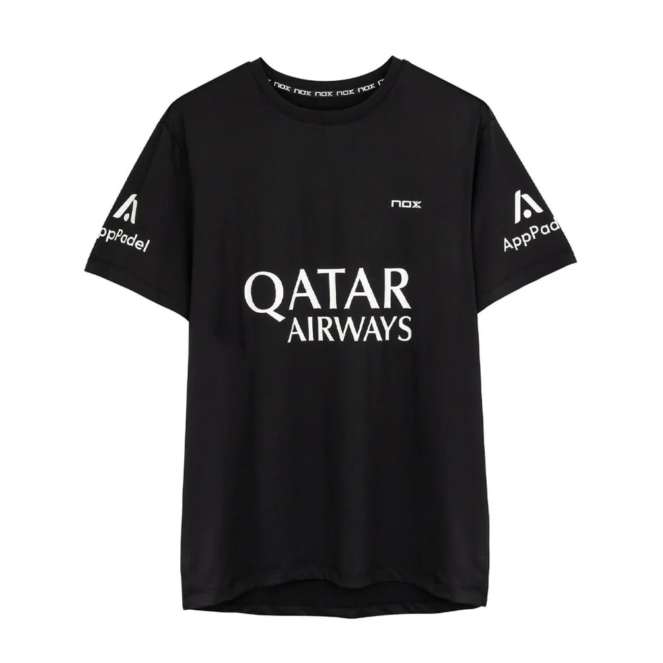 NOX SPONSOR AT10 T-SHIRT BLACK