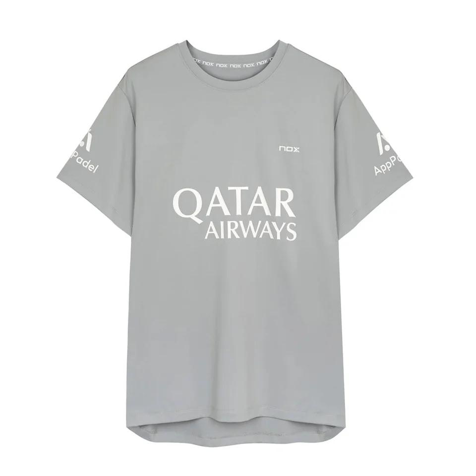 NOX SPONSOR AT10 T-SHIRT GREY