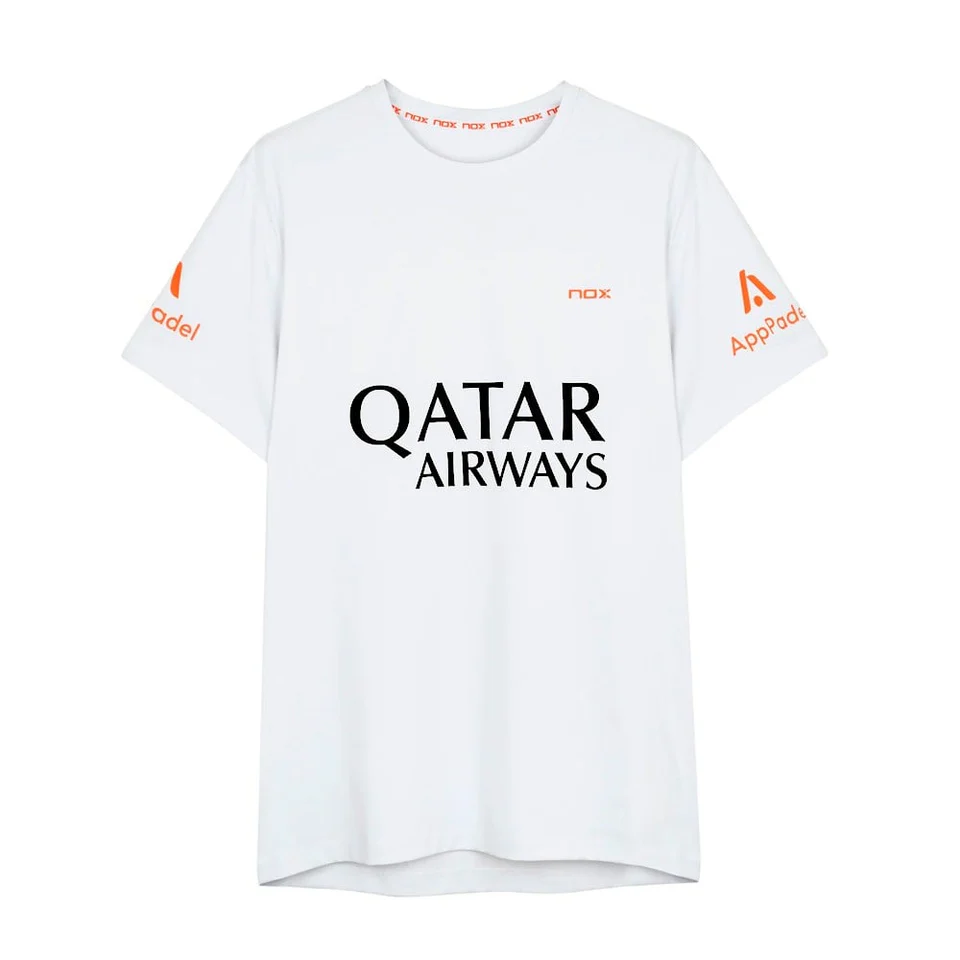 NOX SPONSOR AT10 T-SHIRT WHITE