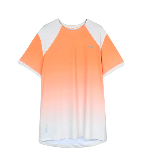 NOX MEN'S PRO MOCK ORANGE DEGRADED T-SHIRT