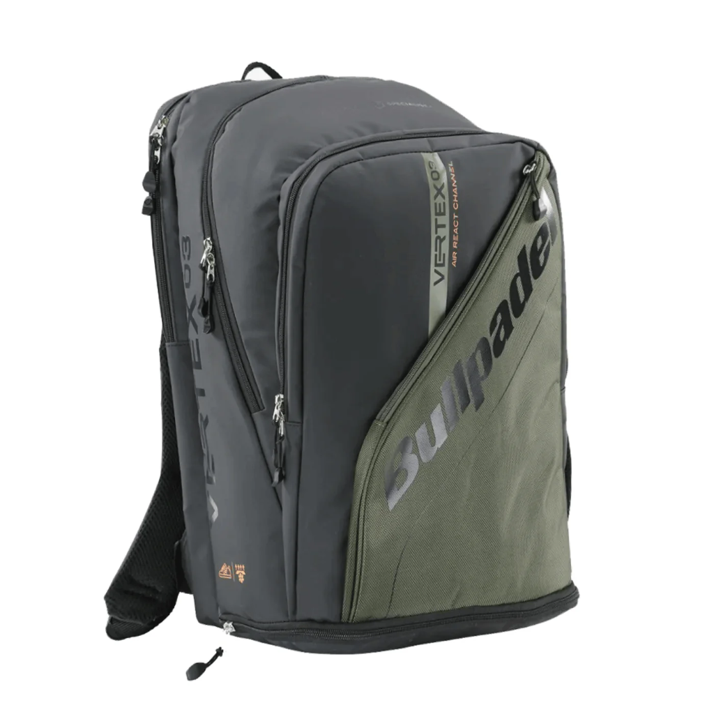 Bullpadel Vertex Backpack Padel Bag Kaki