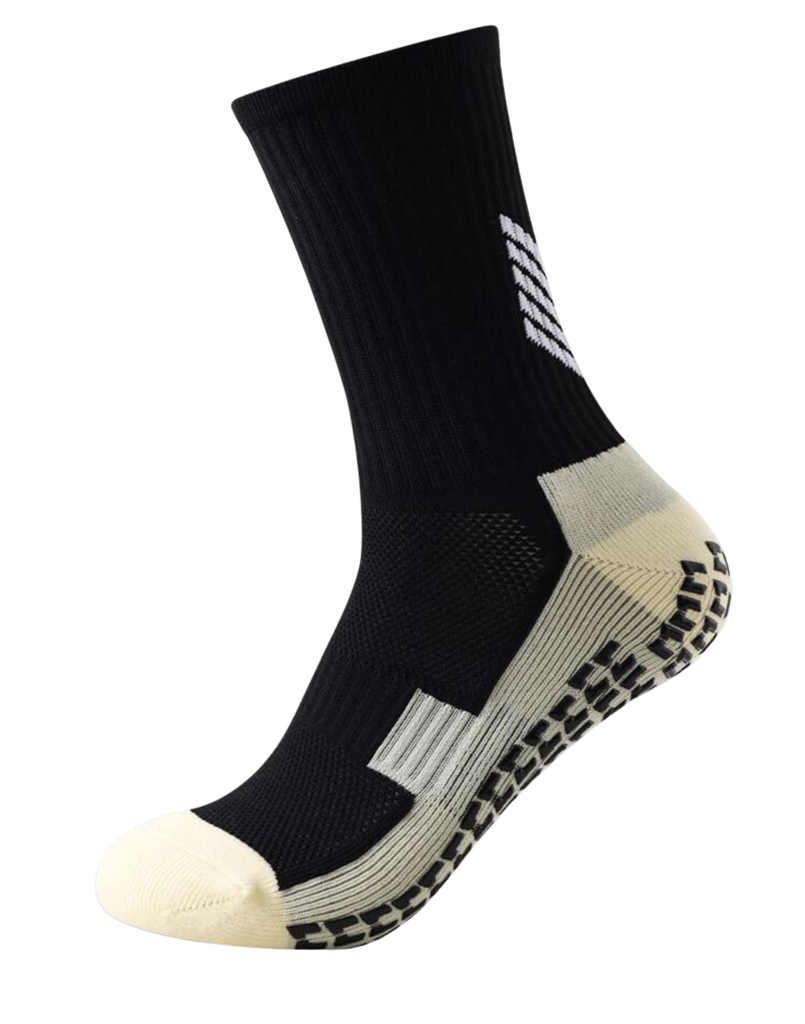 Non Slip Rubber Pads Socks Black 