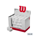 Wilson Comfort Pro White Overgrips Drum (X60)