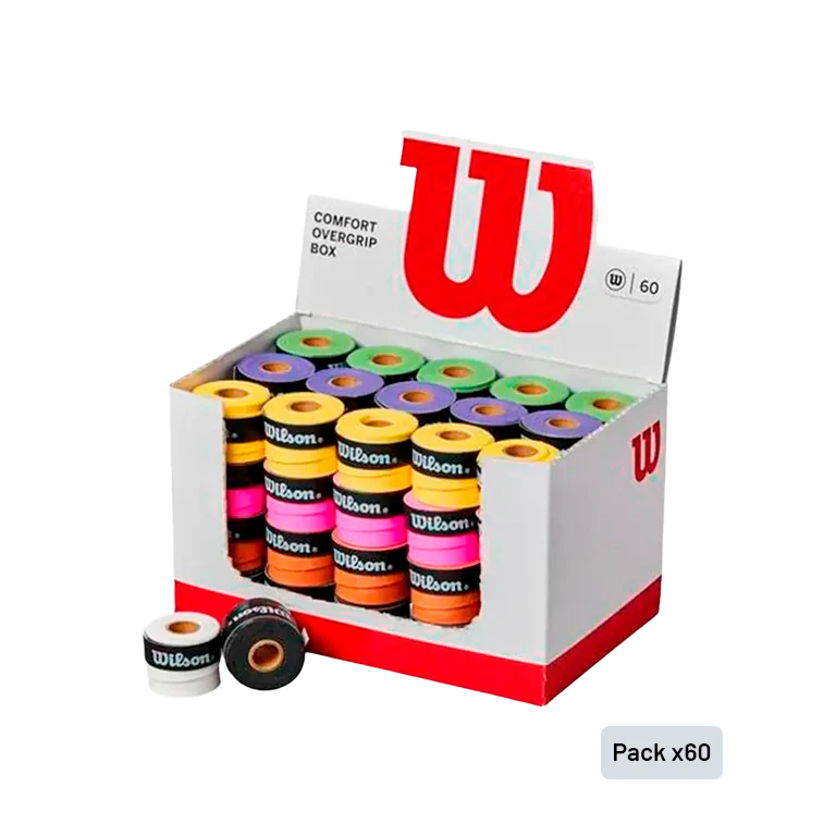 Wilson Drum Overgrips Plain Multicolor (x60)
