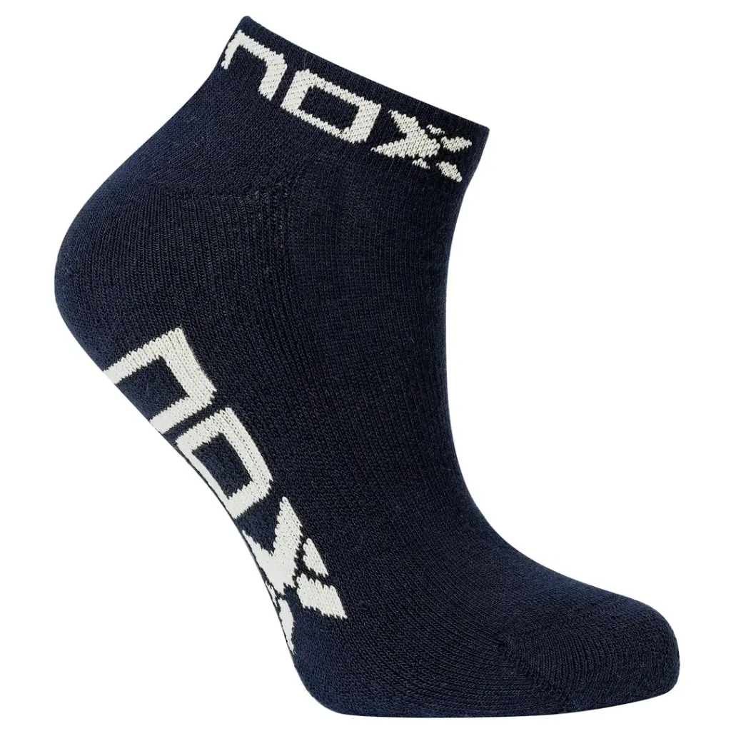 PAIR OF TECHNICAL ANKLE SOCKS “PINKIES” IN NAVY BLUE/WHITE