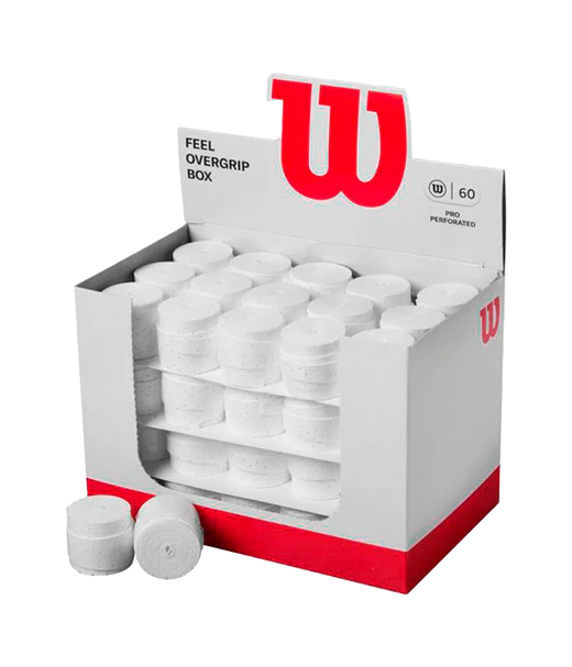 Wilson Perforated Overgrips Drum (X60) 