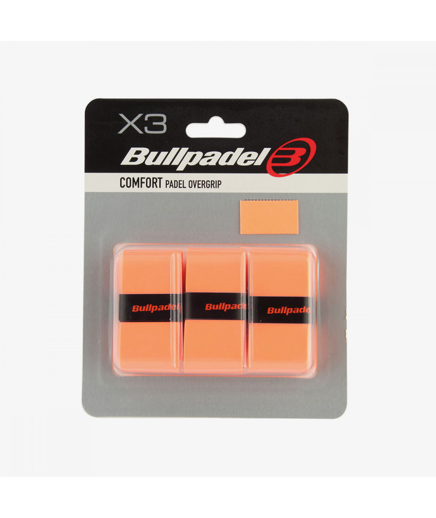 Bullpadel Overgrips Orange X3 