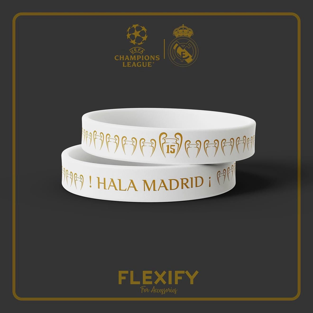 REAL MADRID CF CHAMPIONS LEAGUE WHITE
