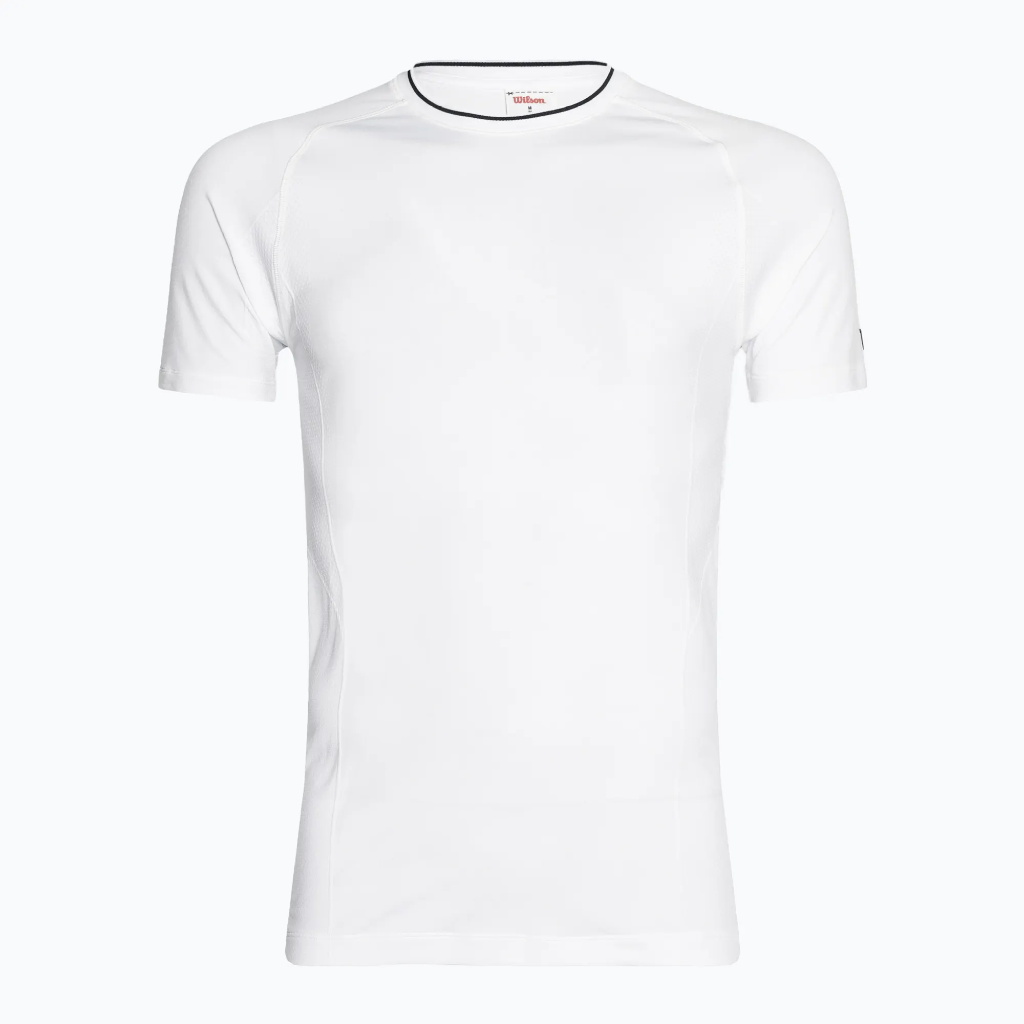 WILSON M TEAM SEAMLESS CREW BRIGHT WHITE 