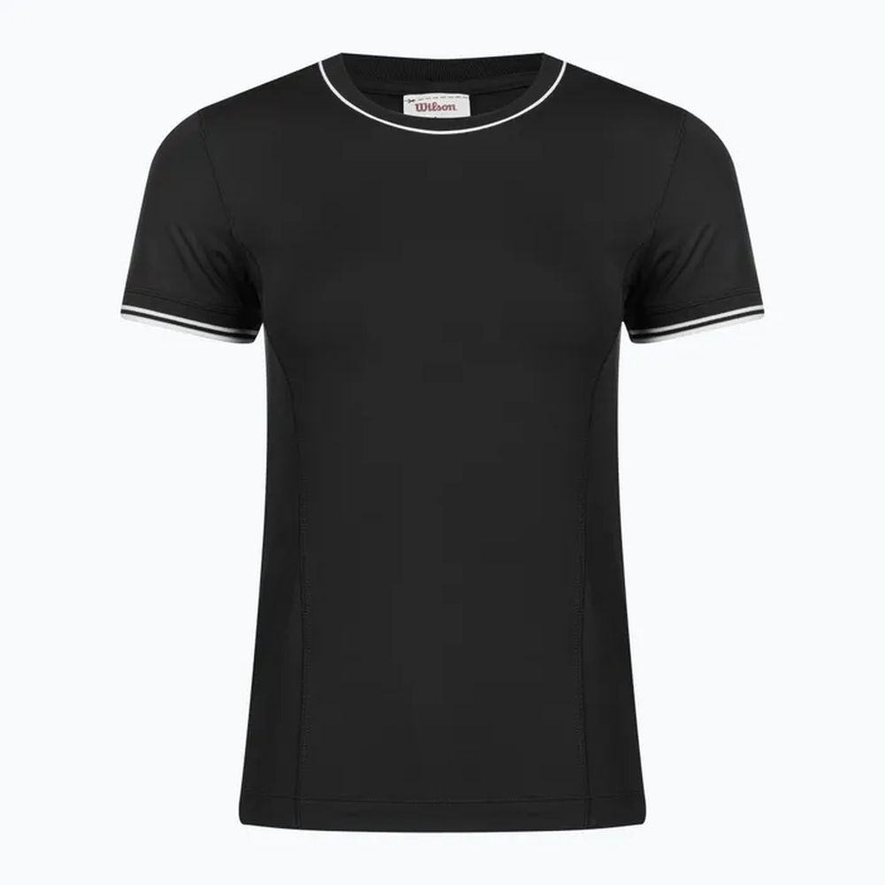 WILSON WOMEN TEAM SEAMLESS TEE BLACK