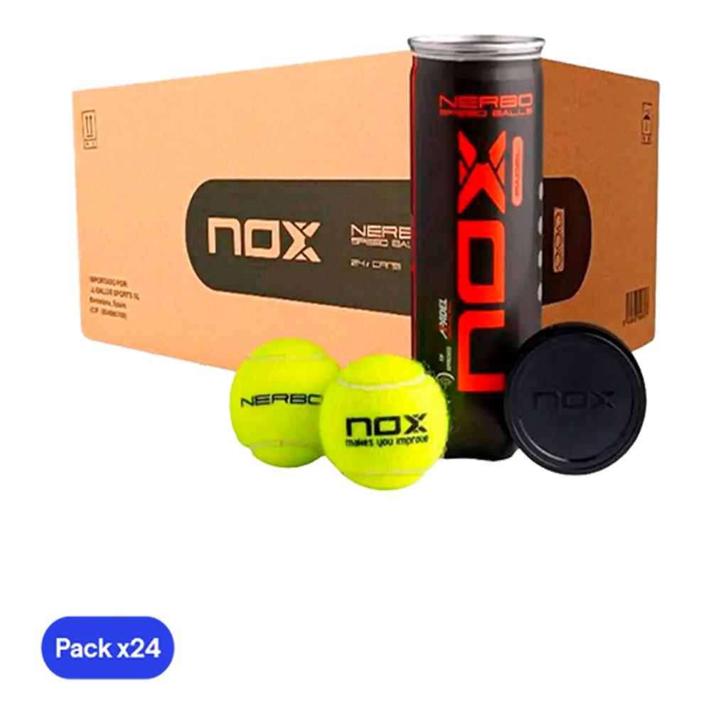  NOX BOX OF 24 CONTAINERS OF 3 NERBO BALLS