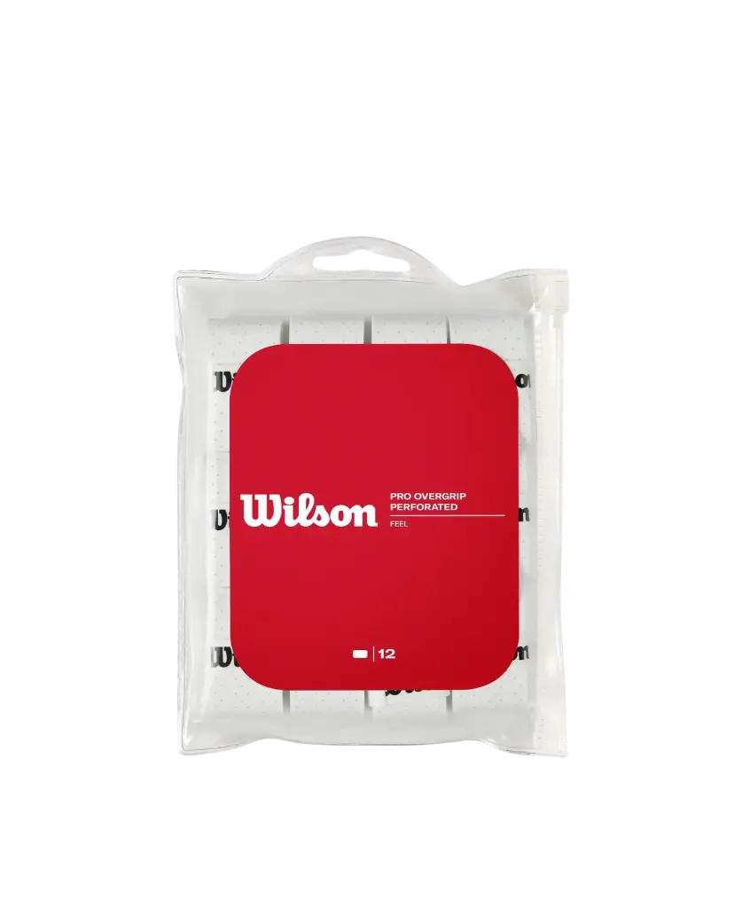 WILSON PRO OVERGRIP 12PK WH