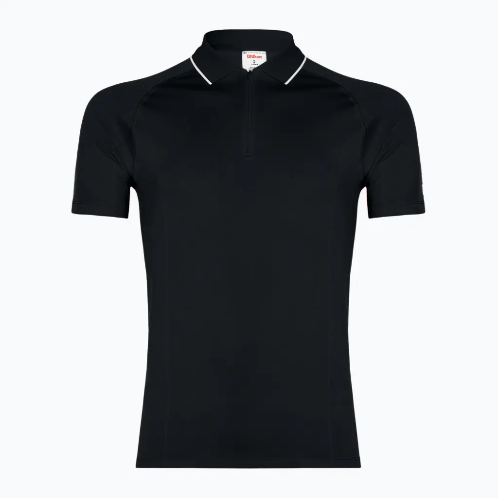 WILSON M TEAM SEAMLESS POLO 2.0 BLACK