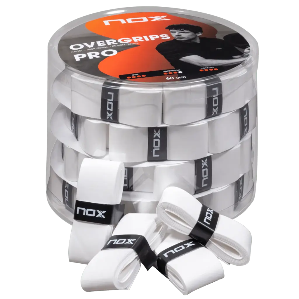 NOX OVERGRIP PRO CAN 60 UNITS WHITE 