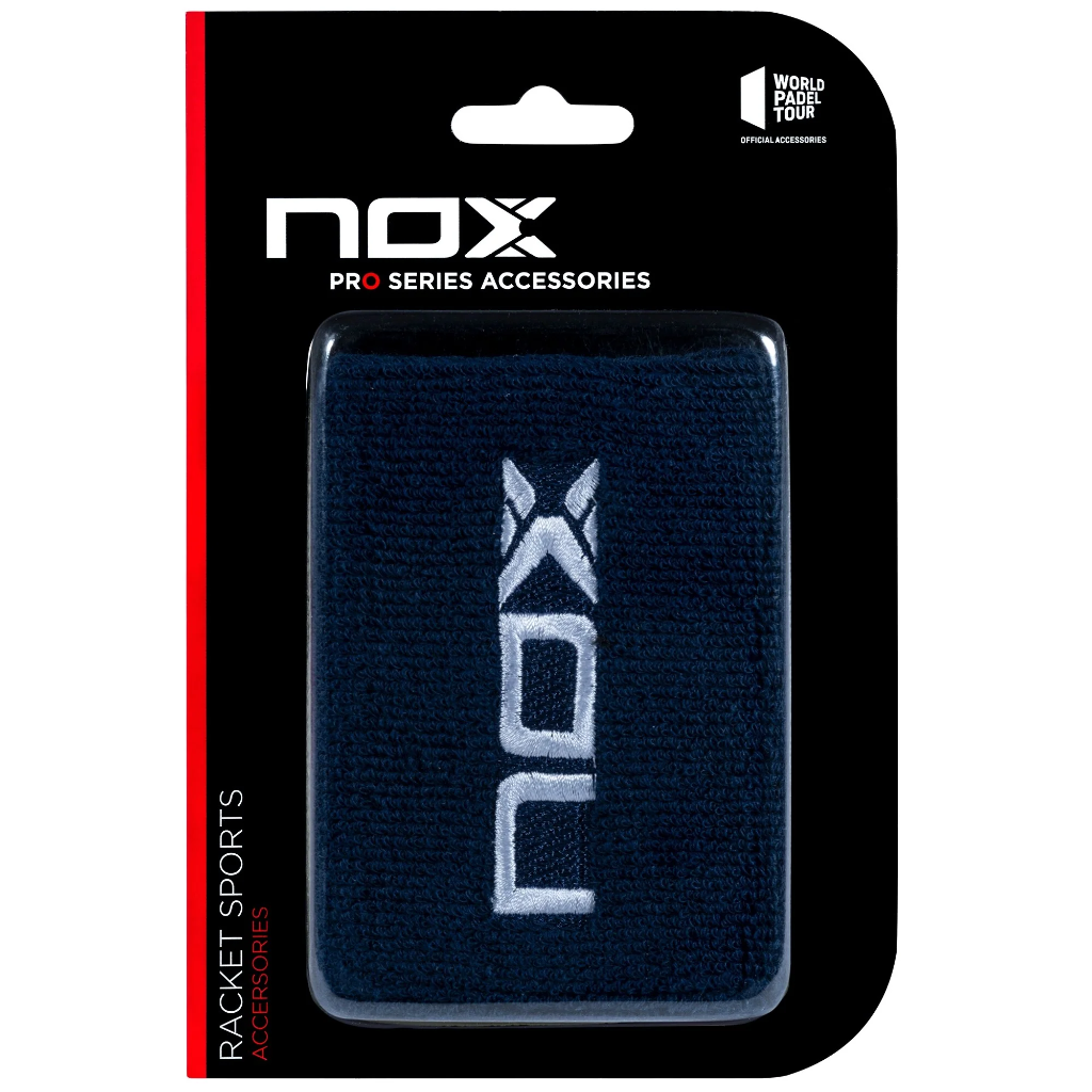 Nox WRISTBAND BLUE/WHITE LOGO 