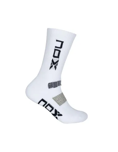 Nox Long Socks White/ blue logo