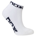 SOCKS WHITE/BLUE LOGO NOX