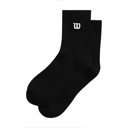 WILSON QUARTER-LENGTH SOCK BLACK