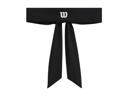 WILSON TIE HEADBAND BLACK