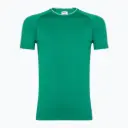 WILSON M TEAM SEAMLESS CREW COURTSIDE GREEN